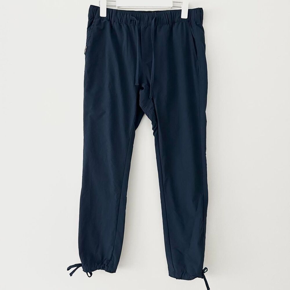 Coalatree The Trailhead Adventure Pant Navy Blue Hiking Travel Joggers L Slim - Picture 1 of 7